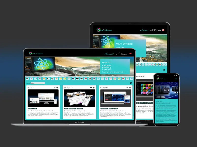 Website screen shot